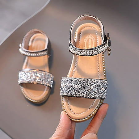 〖CFXNMZGR〗Toddler Shoes Girls Sandals Open Toe Rhinestone Princess Dress Flat Shoes Summer Sandals For Toddler Girls
〖CFXNMZGR〗Toddler Shoes Girls Sandals Open Toe Rhinestone Princess Dress Flat Shoes Summer Sandals For Toddler Girls