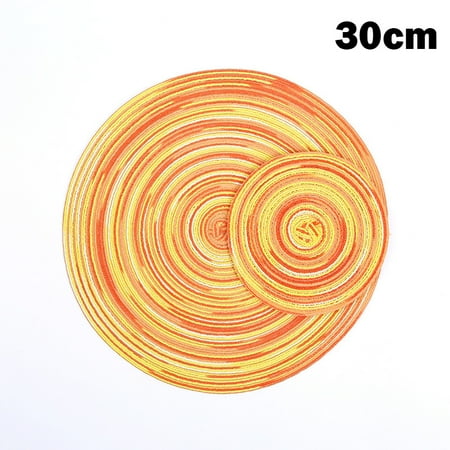 Round Cotton Coaster Heat Resistant Dining Table Plate Mat for Household Protects Table from Burnt out New.
Round Cotton Coaster Heat Resistant Dining Table Plate Mat for Household Protects Table from Burnt out New.