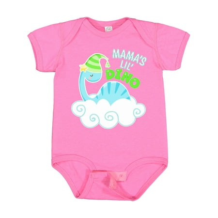 Inktastic Mama s Lil Dino with Cute Blue Baby Dinosaur Gift Baby Boy or Baby Girl Bodysuit 
Inktastic Mama s Lil Dino with Cute Blue Baby Dinosaur Gift Baby Boy or Baby Girl Bodysuit