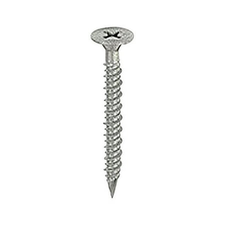 Stallion 5007649 No. 8 x 1.25 in. Phillips Bugle Head Steel Cement Board Screw 1 lbs - Case of 12
Stallion 5007649 No. 8 x 1.25 in. Phillips Bugle Head Steel Cement Board Screw 1 lbs - Case of 12