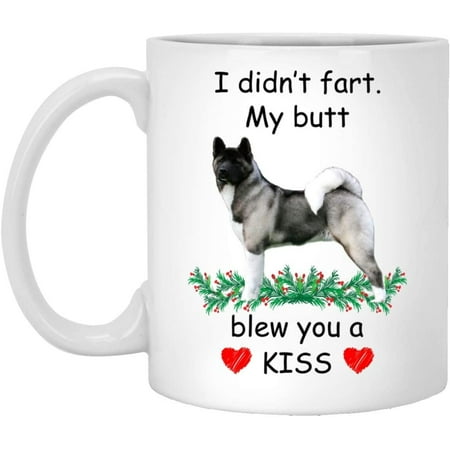 Funny Pet Lover Gifts Akita Grey Blew You A Kiss Christmas 2022 Gifts White Coffee Mug White 11oz
Funny Pet Lover Gifts Akita Grey Blew You A Kiss Christmas 2022 Gifts White Coffee Mug White 11oz