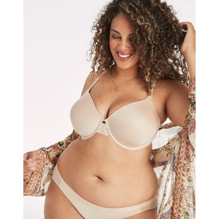 Maidenform One Fab Fit Full Coverage Underwire Bra Paris Nude 40DD Women s