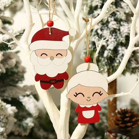 Christmas Wooden Pendant Hollow Painted Pendant Christmas Tree Decoration DIY Ornaments
Christmas Wooden Pendant Hollow Painted Pendant Christmas Tree Decoration DIY Ornaments