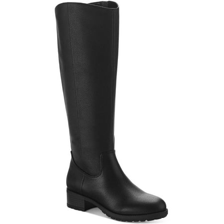 Style & Co. Womens Graciee Faux Leather Tall Knee-High Boots