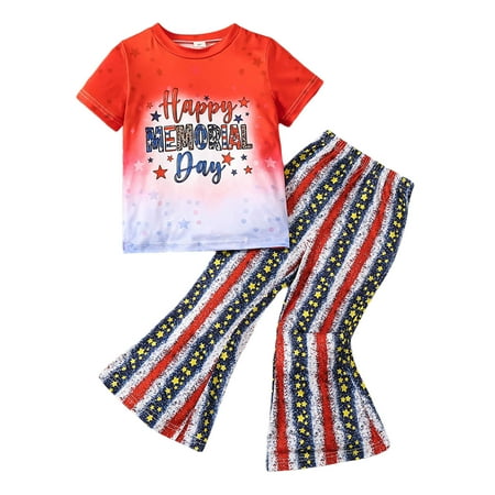 Girls Independence Day Short Sleeve Letter Prints Tops Trumpet Long Pants Two Outfits Crop Top Hoodie with Sweatpants Cute Teen Leggings Little Girl Fashion Outfits Shirt and Pants Set for Teen Girls 
Girls Independence Day Short Sleeve Letter Prints Tops Trumpet Long Pants Two Outfits Crop Top Hoodie with Sweatpants Cute Teen Leggings Little Girl Fashion Outfits Shirt and Pants Set for Teen Girls