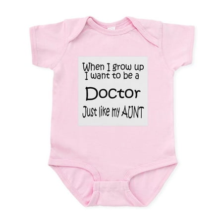 CafePress - WIGU Doctor Aunt Infant Bodysuit - Baby Light Bodysuit