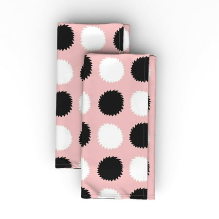 Cotton Sateen Dinner Napkins (Set of 2) - Dots Spots Pink Art Polka Mod Geometric Nursery Circles Girly Abstract Dotted Print Cloth Dinner Napkins by Spoonflower
Cotton Sateen Dinner Napkins (Set of 2) - Dots Spots Pink Art Polka Mod Geometric Nursery Circles Girly Abstract Dotted Print Cloth Dinner Napkins by Spoonflower