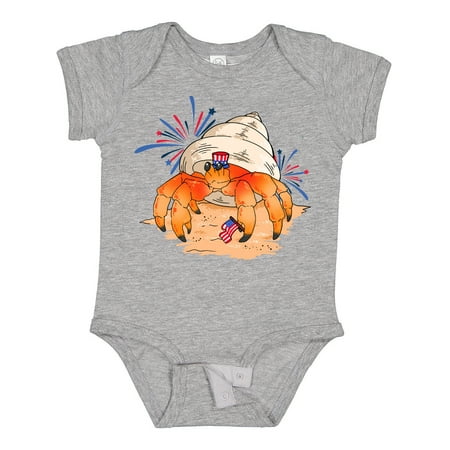 Inktastic 4th of July Hermit Crab with Flag and Fireworks Gift Baby Boy or Baby Girl Bodysuit
Inktastic 4th of July Hermit Crab with Flag and Fireworks Gift Baby Boy or Baby Girl Bodysuit