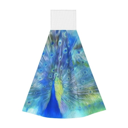 Zeuib Peacock Print Coral Velvet Hand Wipes Hanging Hand Towels Set with Hook & Loop Absorbent Towel for Bathroom Home
Zeuib Peacock Print Coral Velvet Hand Wipes Hanging Hand Towels Set with Hook & Loop Absorbent Towel for Bathroom Home