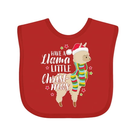 Inktastic Happy Holidays Have a Llama Little Christmas Gift Baby Boy or Baby Girl Bib
Inktastic Happy Holidays Have a Llama Little Christmas Gift Baby Boy or Baby Girl Bib