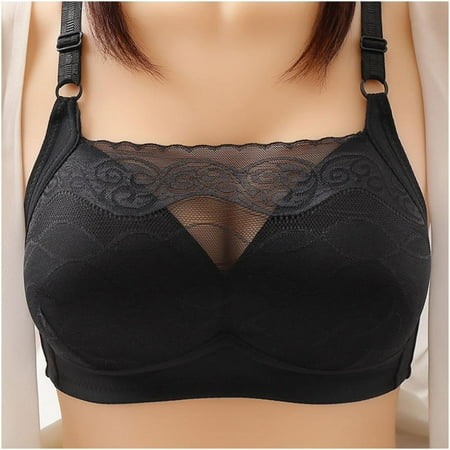 PANOEGSN Woman s Fashion Plus Size Wire Free Comfortable Push Up Hollow Out Bra Underwear womens underwear sexy underwear for women
PANOEGSN Woman s Fashion Plus Size Wire Free Comfortable Push Up Hollow Out Bra Underwear womens underwear sexy underwear for women