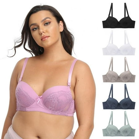 Women Sexy Push up Lace Bra Plus Size Embroidery Flowers Lingerie Breathable Bra Bralette
Women Sexy Push up Lace Bra Plus Size Embroidery Flowers Lingerie Breathable Bra Bralette