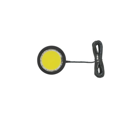 Tresco L-Poc-5Ledscl-C-1 12Vdc 5W Power Pockit Led Puck Light 5000K - Black