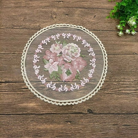 Goodhd Dining Table Embroidery Craft Placemat European Style Lace Coaster Table Mats
Goodhd Dining Table Embroidery Craft Placemat European Style Lace Coaster Table Mats