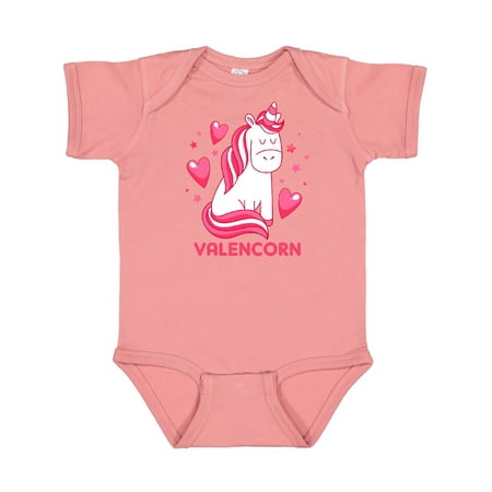 Inktastic Valentine Unicorn Gift Baby Girl Bodysuit