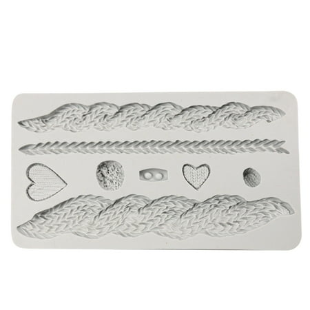 Frehsky kitchen gadgets Texture Cake Cake Border Knitting Molds Fondant Silicone Cake Mould
Frehsky kitchen gadgets Texture Cake Cake Border Knitting Molds Fondant Silicone Cake Mould