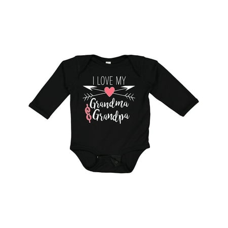 Inktastic I Love My Grandma and Grandpa Heart and Arrows Gift Baby Boy or Baby Girl Long Sleeve Bodysuit
Inktastic I Love My Grandma and Grandpa Heart and Arrows Gift Baby Boy or Baby Girl Long Sleeve Bodysuit