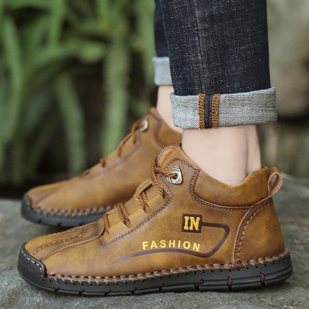 Xiaoffenn Waterproof Winter Boots Men Winter Waterproof Boots For Men Men S High-Top Lace-Up Casual Platform Shoes Mens Winter Snow Boots
Xiaoffenn Waterproof Winter Boots Men Winter Waterproof Boots For Men Men S High-Top Lace-Up Casual Platform Shoes Mens Winter Snow Boots