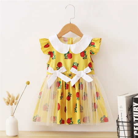Huilaibazo Girls Dress Toddler Kids Girls Flower Rose Sleeveless Ruffle Sleeve Beach Dress Princess Clothes
Huilaibazo Girls Dress Toddler Kids Girls Flower Rose Sleeveless Ruffle Sleeve Beach Dress Princess Clothes