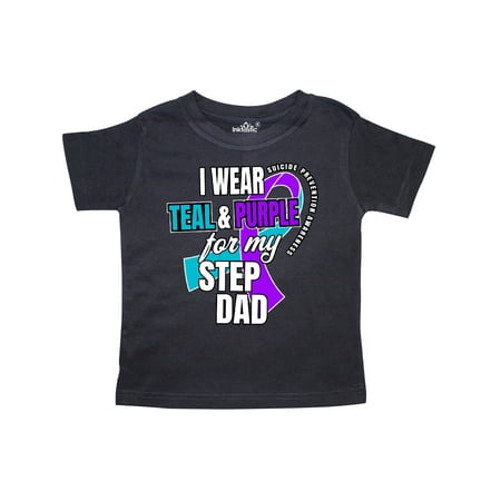 Inktastic Suicide Prevention I Wear Teal and Purple for My Step Dad Gift Toddler Boy or Toddler Girl T-Shirt
Inktastic Suicide Prevention I Wear Teal and Purple for My Step Dad Gift Toddler Boy or Toddler Girl T-Shirt