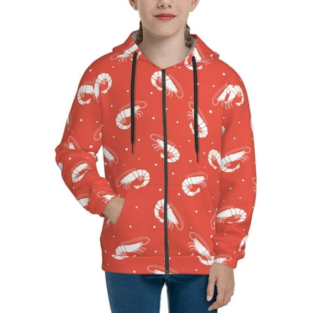 Hoodies for Teen Girls Boys White Shrimp Print Red Long Sleeve Youth Kids Essentials Zip Up Hoodie Lghtweight Fashion Hoodies & Sweatshirts Jacket Fall Winter Outfits Tops
Hoodies for Teen Girls Boys White Shrimp Print Red Long Sleeve Youth Kids Essentials Zip Up Hoodie Lghtweight Fashion Hoodies & Sweatshirts Jacket Fall Winter Outfits Tops