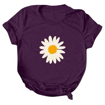Women Dandelion T Shirt Short Sleeve Cute Graphic Tee Casual Summer Flower Shirts Tops Dandelion Shirts for Women
Women Dandelion T Shirt Short Sleeve Cute Graphic Tee Casual Summer Flower Shirts Tops Dandelion Shirts for Women