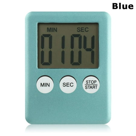 Magnetic LCD Display Smart Home Multifunction Digital Electronic Clock Count-Down Up Kitchen Timer Cooking Alarm BLUE
Magnetic LCD Display Smart Home Multifunction Digital Electronic Clock Count-Down Up Kitchen Timer Cooking Alarm BLUE