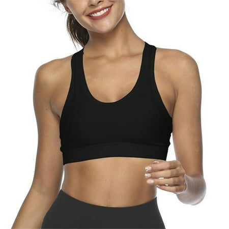 Rumida Women Sports Yoga Running Bra Crop Top Vest Padded Bras with Pocket padded back with pocket for cell phone Yoga bra sports bra comfortable breathable women sport fitness yoga Black XS
Rumida Women Sports Yoga Running Bra Crop Top Vest Padded Bras with Pocket padded back with pocket for cell phone Yoga bra sports bra comfortable breathable women sport fitness yoga Black XS