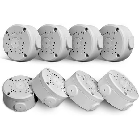 {Metal Aluminum & Wall Mount} 8pcs Waterproof Junction Boxes Universal for Bullet Security Camera by OOSSXX
{Metal Aluminum & Wall Mount} 8pcs Waterproof Junction Boxes Universal for Bullet Security Camera by OOSSXX