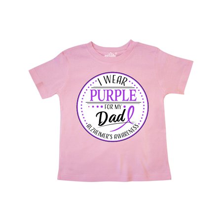 Inktastic I Wear Purple for my Dad- Alzheimers Awareness Gift Toddler Boy or Toddler Girl T-Shirt
Inktastic I Wear Purple for my Dad- Alzheimers Awareness Gift Toddler Boy or Toddler Girl T-Shirt