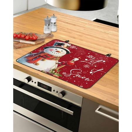 Red Snowman Christmas Stove Top Covers for Electric Stove Heat Insulation Fireproof Glass Cooktop Cover Counter Top Glass Stove Cover for Prevent Scratches 36 x21 Berry Snowflake Xmas
Red Snowman Christmas Stove Top Covers for Electric Stove Heat Insulation Fireproof Glass Cooktop Cover Counter Top Glass Stove Cover for Prevent Scratches 36 x21 Berry Snowflake Xmas