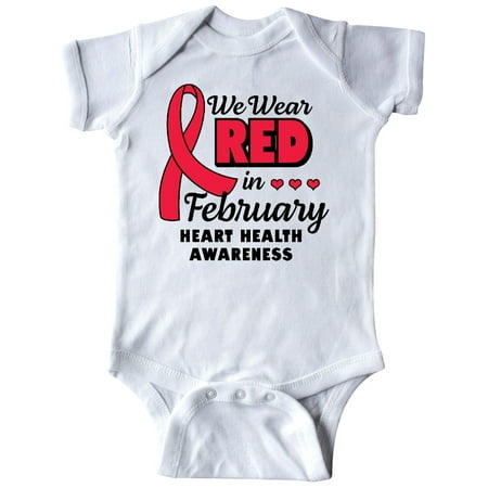 Inktastic Heart Health Awareness We Wear Red in February Gift Baby Boy or Baby Girl Bodysuit
Inktastic Heart Health Awareness We Wear Red in February Gift Baby Boy or Baby Girl Bodysuit