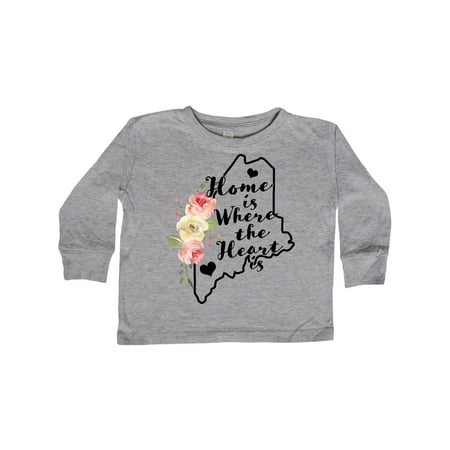 Inktastic Maine Home is Where the Heart is with Watercolor Floral Gift Toddler Boy or Toddler Girl Long Sleeve T-Shirt
Inktastic Maine Home is Where the Heart is with Watercolor Floral Gift Toddler Boy or Toddler Girl Long Sleeve T-Shirt