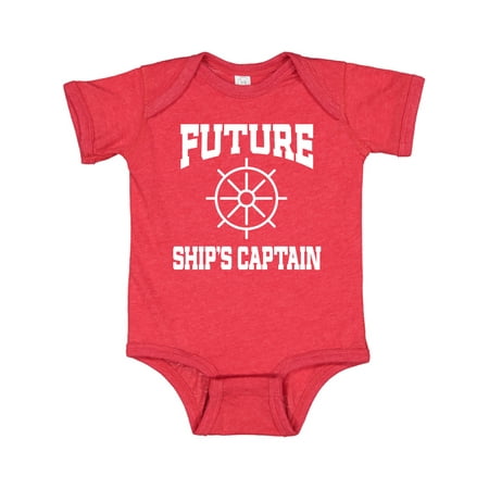 Inktastic Future Ships Captain Gift Baby Boy or Baby Girl Bodysuit