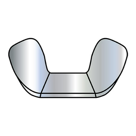 7/16-14 Cold Forged Wing Nut Zinc (Pack Qty 500) BC-43NWC