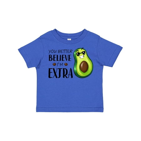 Inktastic You Better Believe I m Extra- Funny Avocado Guacamole Gift Toddler Boy or Toddler Girl T-Shirt
Inktastic You Better Believe I m Extra- Funny Avocado Guacamole Gift Toddler Boy or Toddler Girl T-Shirt