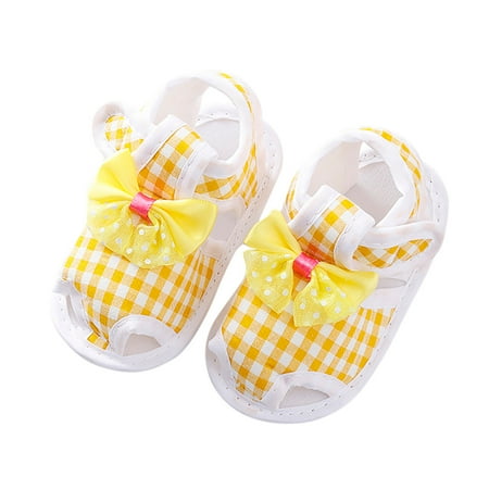 Baby Girls Boys Soft Toddler Shoes Walkers Shoes Princess Shoes