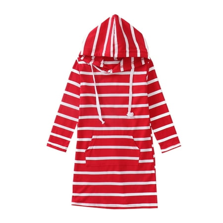 TAIAOJING Toddler Baby Girls Dress Kids Long Sleeve Stripe Slim Pencil Skirt Hooded Princess Wedding Birthday Party Dresses 11-13 Years
TAIAOJING Toddler Baby Girls Dress Kids Long Sleeve Stripe Slim Pencil Skirt Hooded Princess Wedding Birthday Party Dresses 11-13 Years