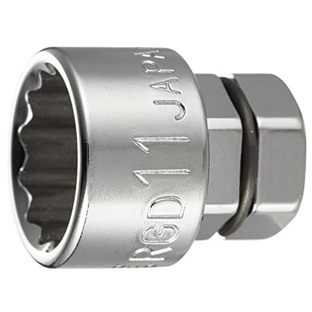 TONE socket (12 angles) HP4DB-36 insertion angle 12.7 mm (1/2 ) width across flats 1 1/8 inch inch
TONE socket (12 angles) HP4DB-36 insertion angle 12.7 mm (1/2 ) width across flats 1 1/8 inch inch