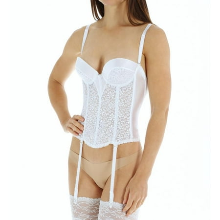 Women s Carnival 337 Backless Tuxedo Bustier (White 36A)