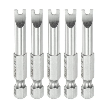 2.6mm Magnetic Spanner U Type Screwdriver Bit 1/4 Hex Shank 2 Length Screw Driver 5 Pack
2.6mm Magnetic Spanner U Type Screwdriver Bit 1/4 Hex Shank 2 Length Screw Driver 5 Pack