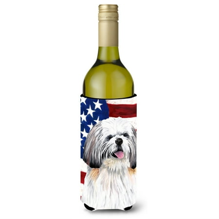 USA American Flag with Shih Tzu Wine Bottle Beverage Insulator Beverage Insulator Hugger SC9028LITERK
USA American Flag with Shih Tzu Wine Bottle Beverage Insulator Beverage Insulator Hugger SC9028LITERK