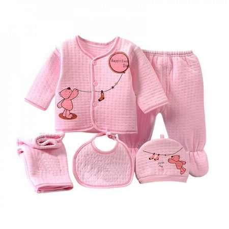 Clearance Sale 5 Pieces Outfit 0-3 Months Spring Autumnborn Baby Clothing Cotton top + 2 Pants + Hat + Bib Kids Boys Girls Clothing Set
Clearance Sale 5 Pieces Outfit 0-3 Months Spring Autumnborn Baby Clothing Cotton top + 2 Pants + Hat + Bib Kids Boys Girls Clothing Set