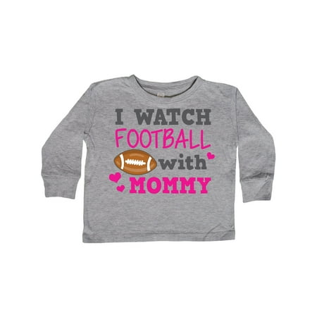 Inktastic I Watch Football with My Mommy Gift Toddler Toddler Girl Long Sleeve T-Shirt
Inktastic I Watch Football with My Mommy Gift Toddler Toddler Girl Long Sleeve T-Shirt
