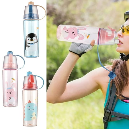 Washranp 20.3oz Water Bottle Portable Large Capacity Cartoon Shape Leakproof Drinking Cup with Straw for Outdoor
Washranp 20.3oz Water Bottle Portable Large Capacity Cartoon Shape Leakproof Drinking Cup with Straw for Outdoor