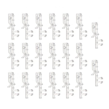 Angmile 20pcs Valance Clips Blind Valance Clips Window Blind Clips Clear Plastic Valance Retainer Clips Hidden Valance Clips for Horizontal Blind Valance
Angmile 20pcs Valance Clips Blind Valance Clips Window Blind Clips Clear Plastic Valance Retainer Clips Hidden Valance Clips for Horizontal Blind Valance