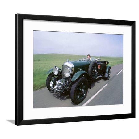 1933 Bentley 4.5 blower Framed Print Wall Art