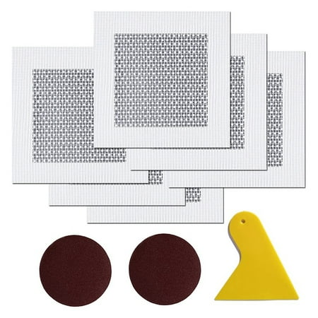 6 Inches Drywall Repair Kit 6-Pack Drywall Wall Hole Repair Kit with Scraper Sandpaper
6 Inches Drywall Repair Kit 6-Pack Drywall Wall Hole Repair Kit with Scraper Sandpaper