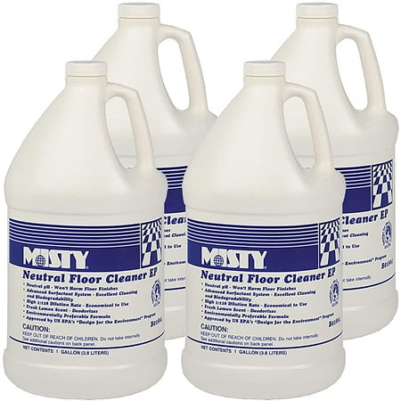 Misty Optimax Neutral Floor Cleaner EP - 1 Gallon (Case of 4) B01804 - Won t Harm Floor Finishes
Misty Optimax Neutral Floor Cleaner EP - 1 Gallon (Case of 4) B01804 - Won t Harm Floor Finishes