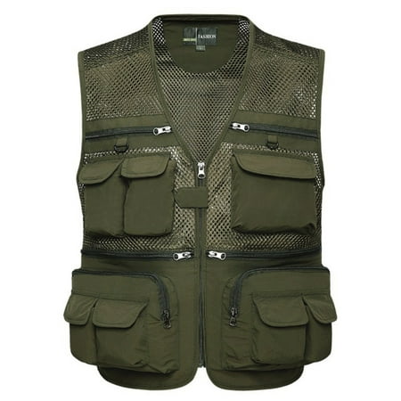 Mens Mesh Outdoor Casual Mesh Vest Work Fishing Travel Photo Vest Multi Pockets
Mens Mesh Outdoor Casual Mesh Vest Work Fishing Travel Photo Vest Multi Pockets